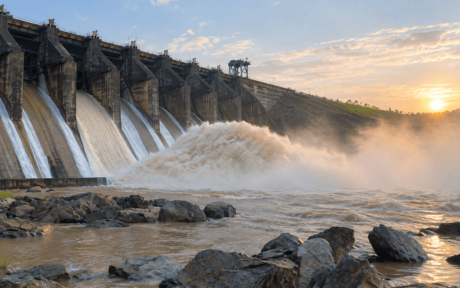 Garga Dam & Water Reservoir