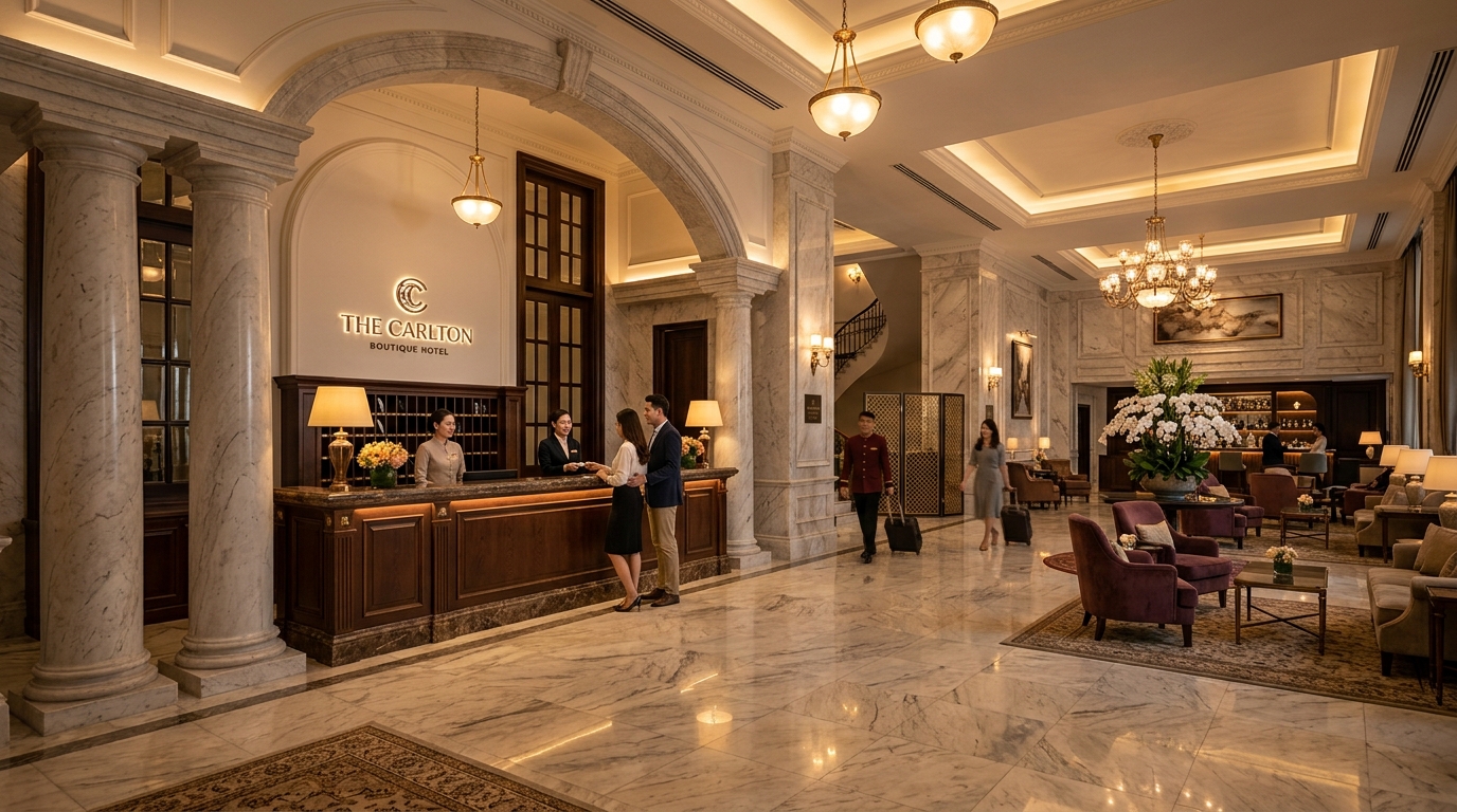 Hotel Reliance Reception & Lobby