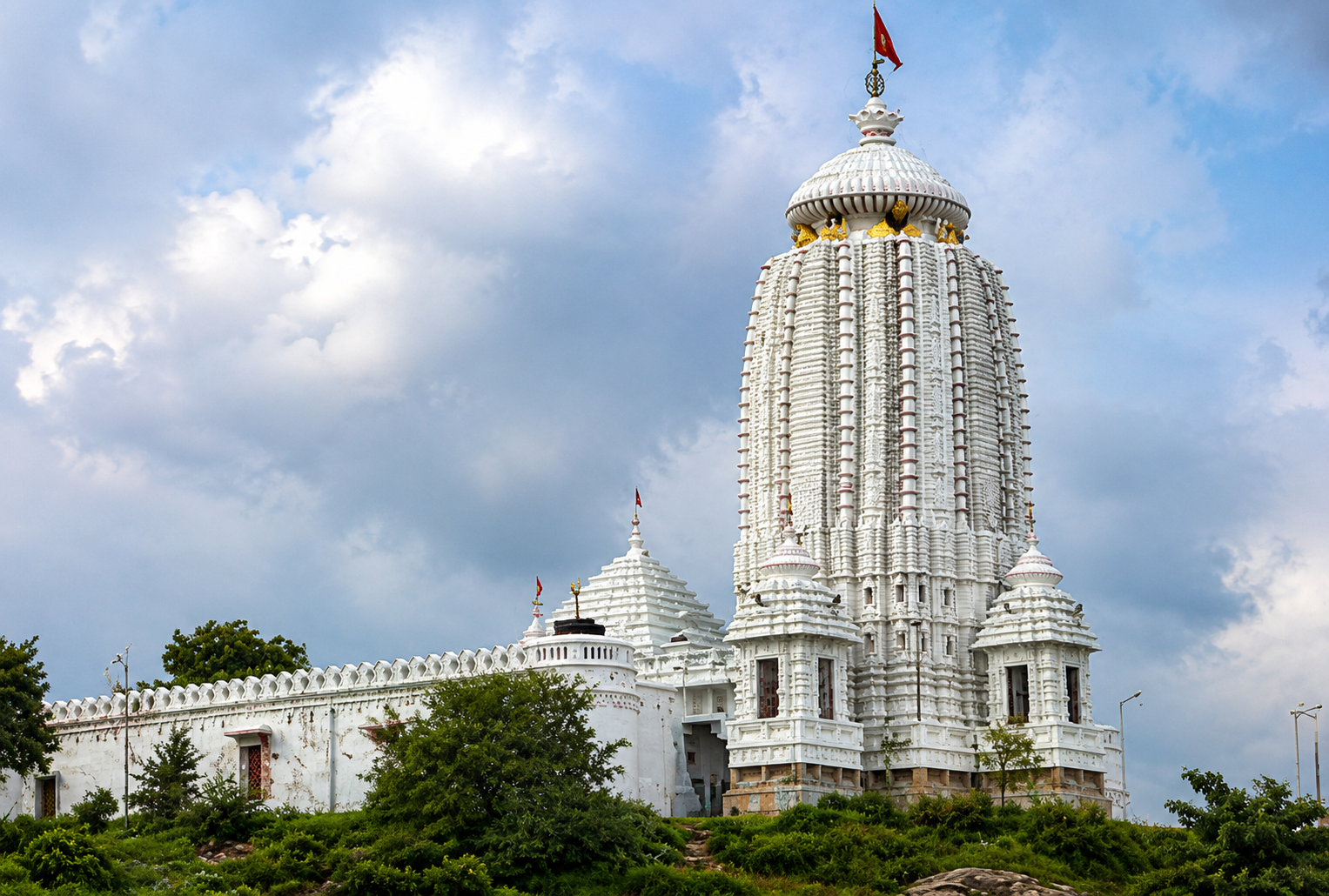 Jagannath Temple Hilltop Spire